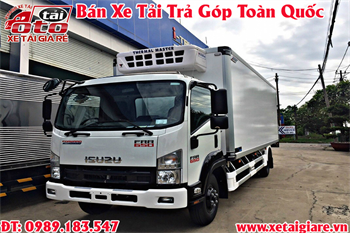 Xe Tải ISUZU FRR650 6T5 Thùng Đông Lạnh, XE TẢI ĐÔNG LẠNH ISUZU FRR650